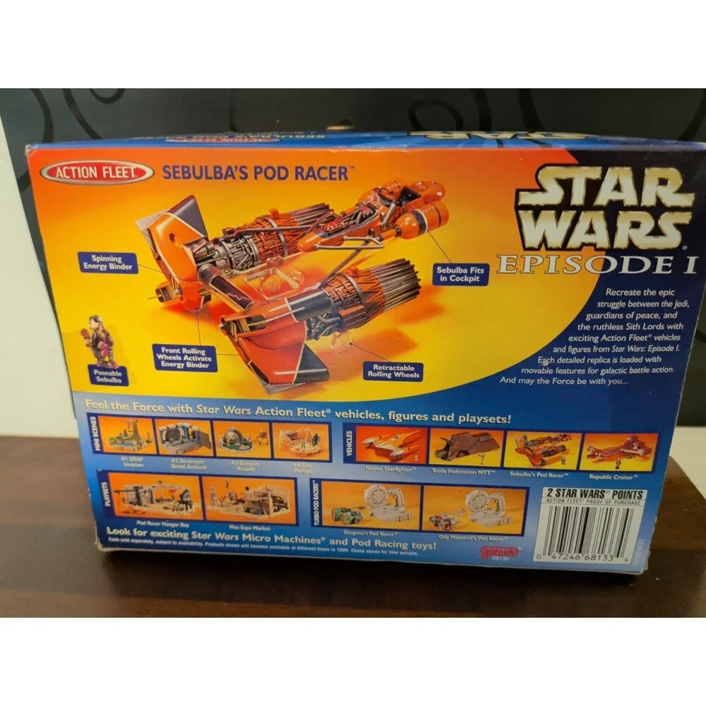 Sebulba's Pod Racer STAR WARS Action Fleet Micro Machines Galoob 1998 New